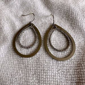 Tear drop earrings